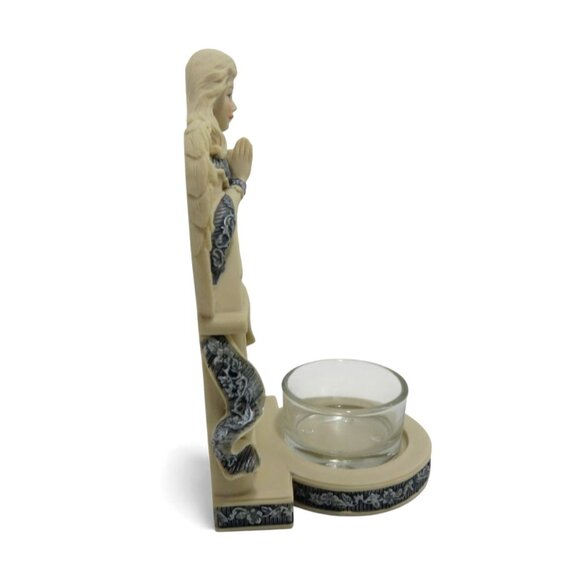 SARAH'S ANGELS Peace Angel Candle Holder for Serene Home Decor Boxed - Picture 2 of 11